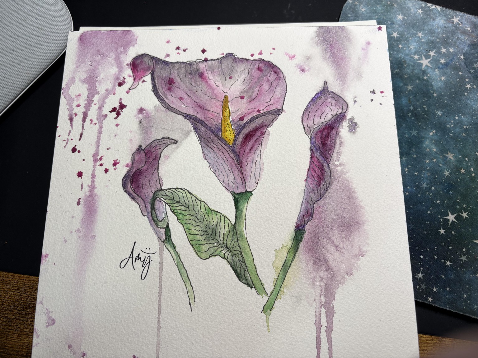 Classy Calla Lilies - image 2 - student project