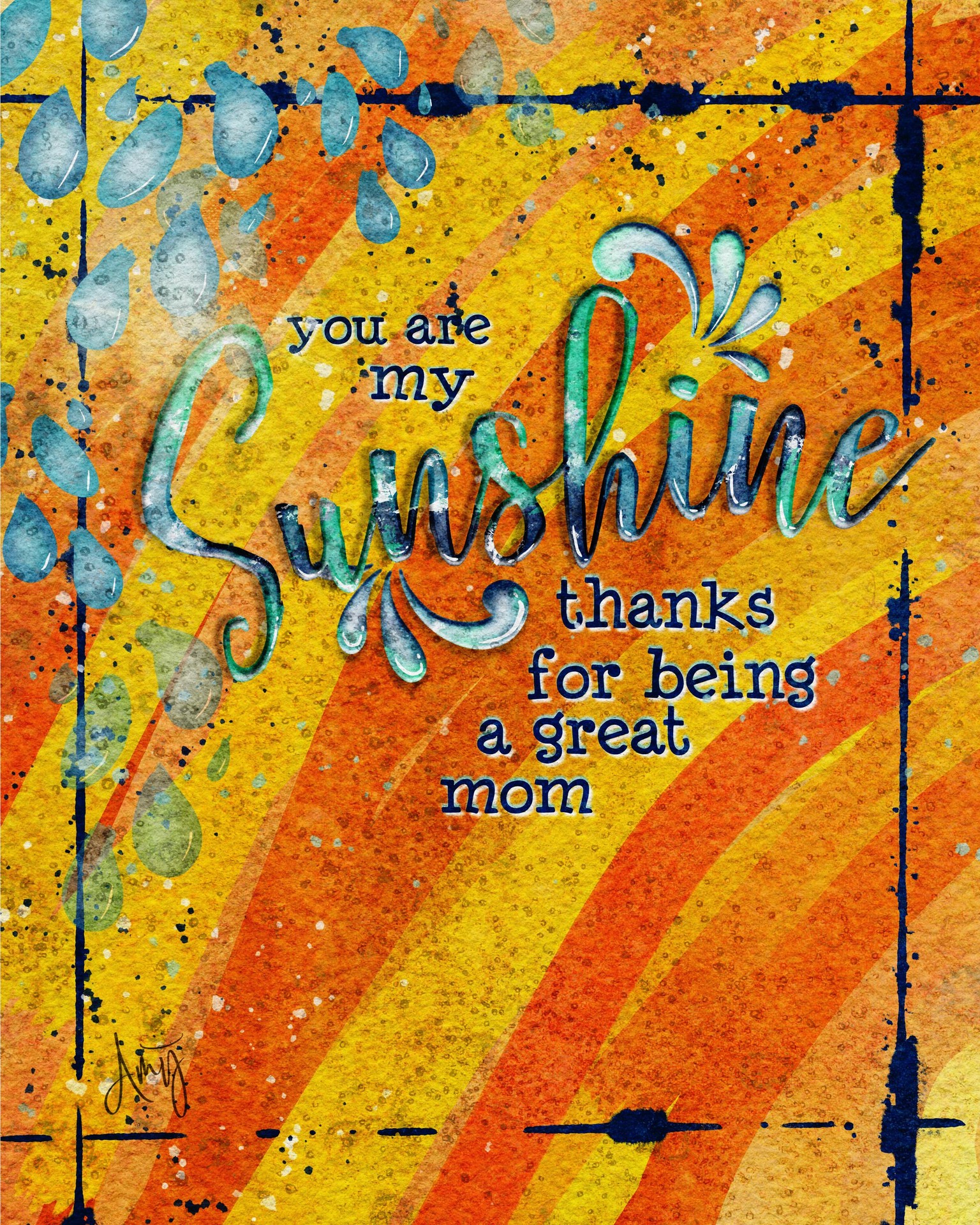 Mother's Day Card - image 1 - student project