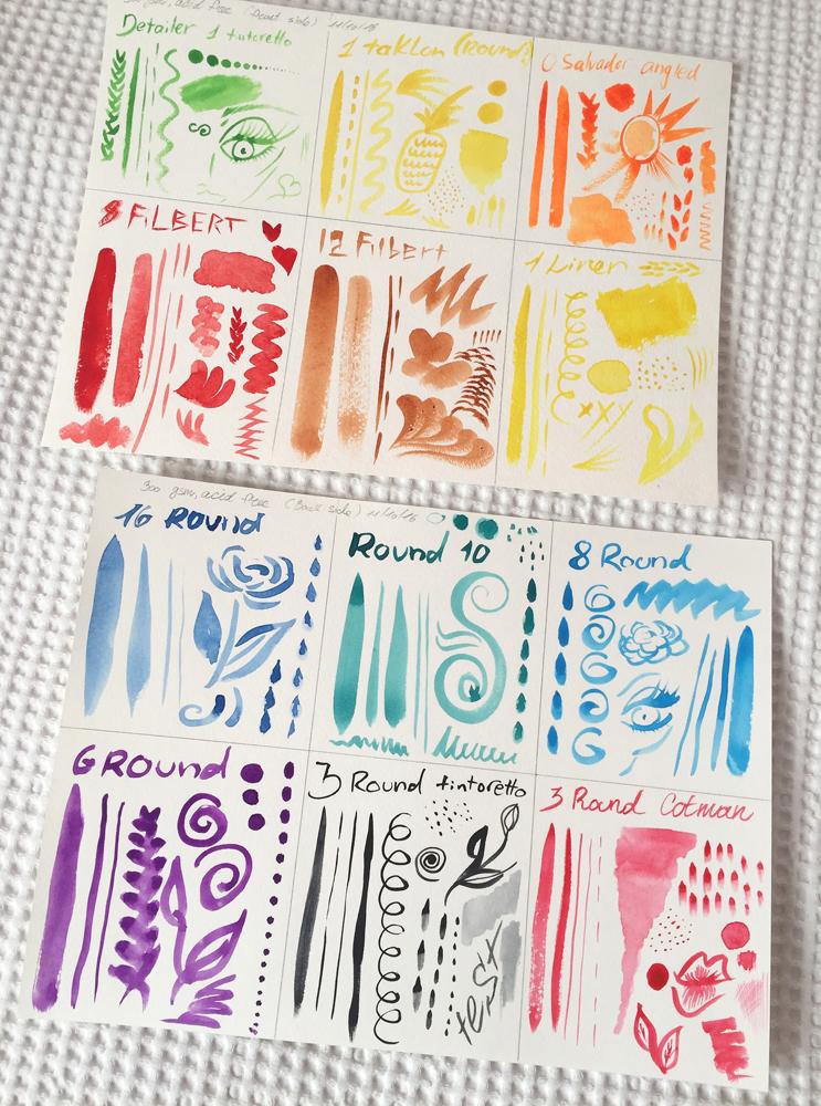 My Brush Study & Samplers  - image 1 - student project