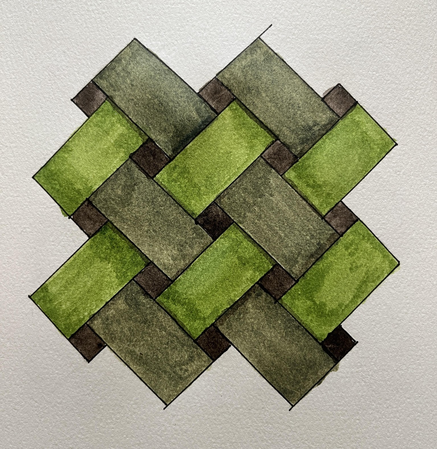 Geometric Tessellation: Squares - image 3 - student project