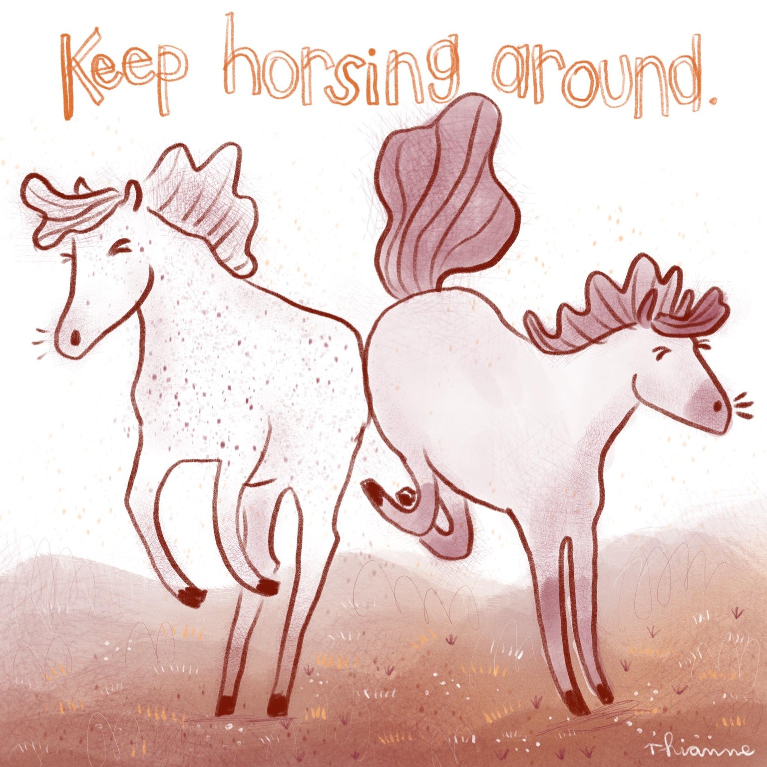 Horsey Not Foodie - image 2 - student project