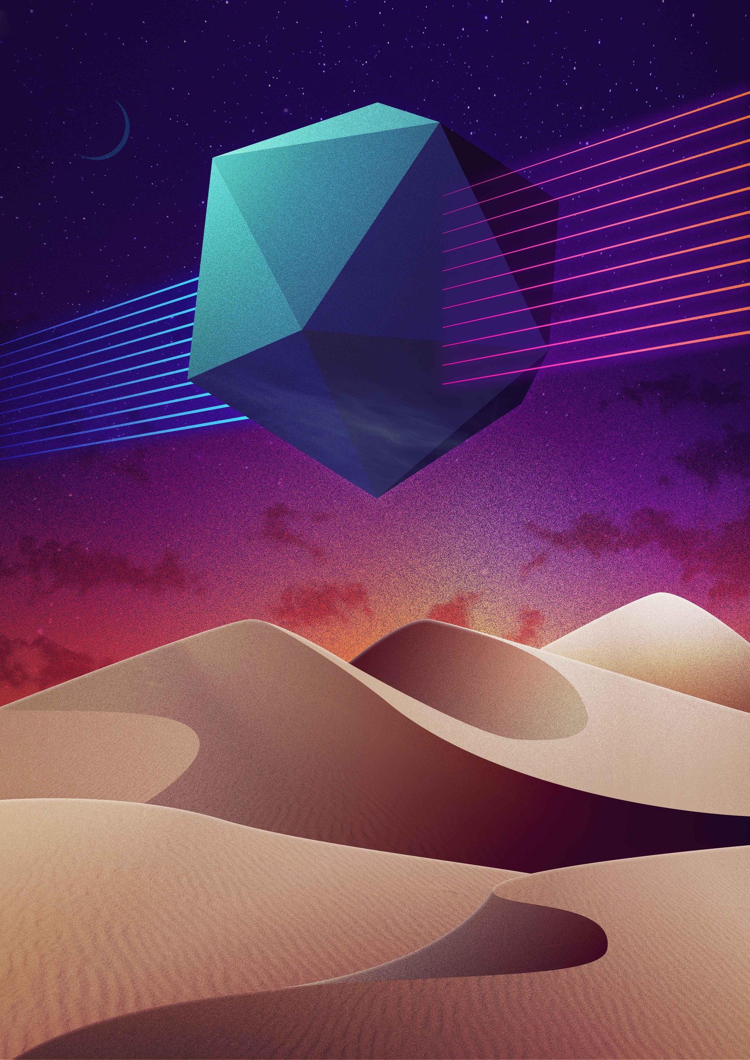 Sparkling desert - image 1 - student project