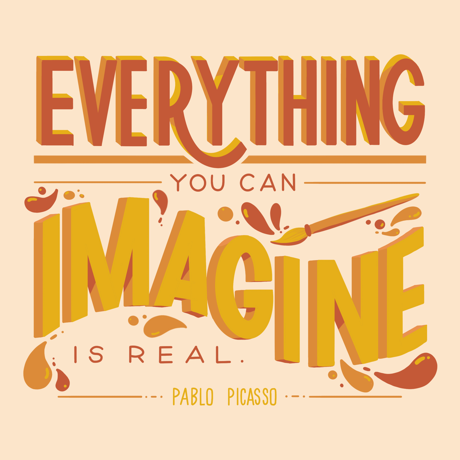 Everything you can imagine is real - Picasso - image 1 - student project