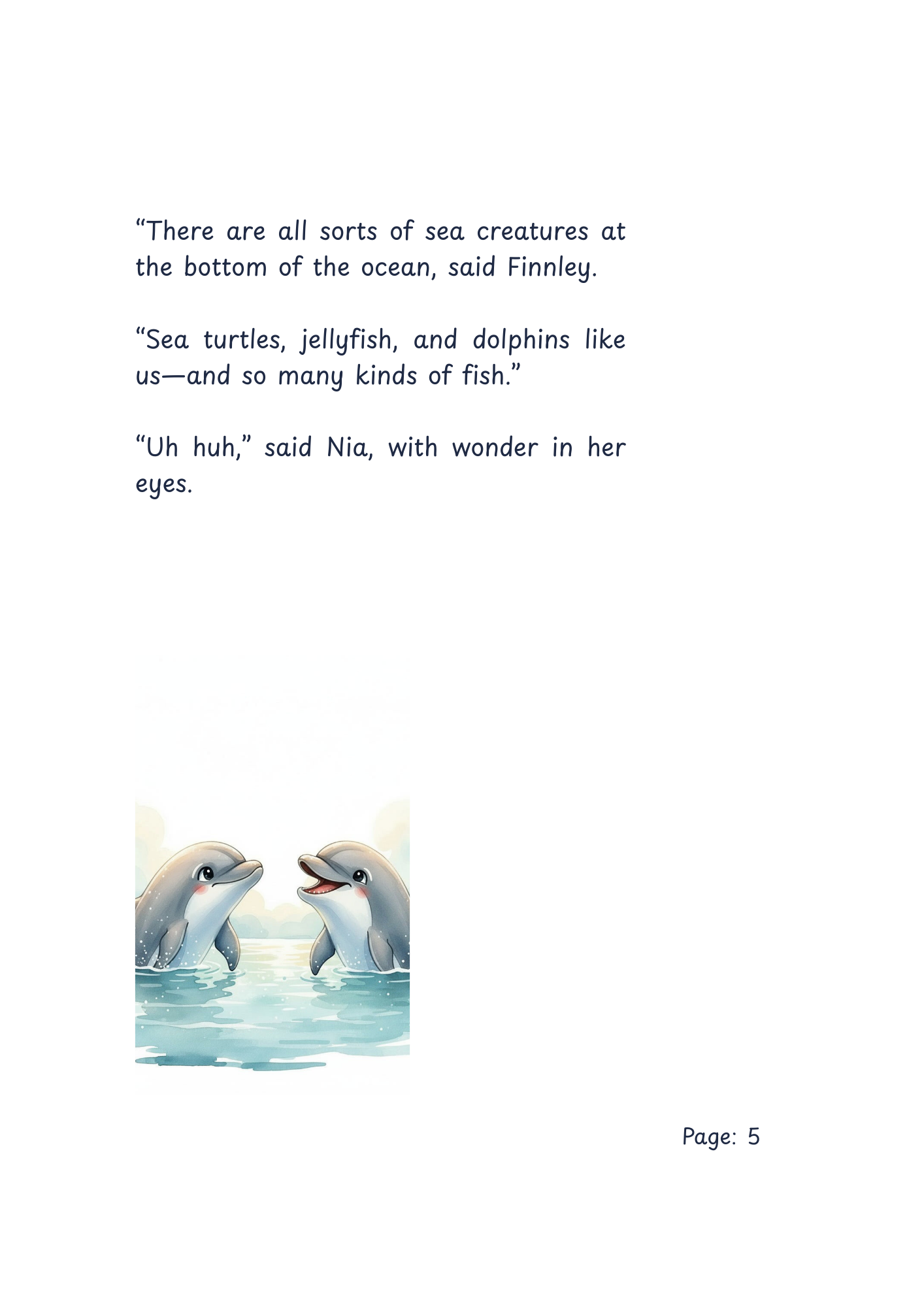 Nia and the Ocean of Dreams - image 9 - student project