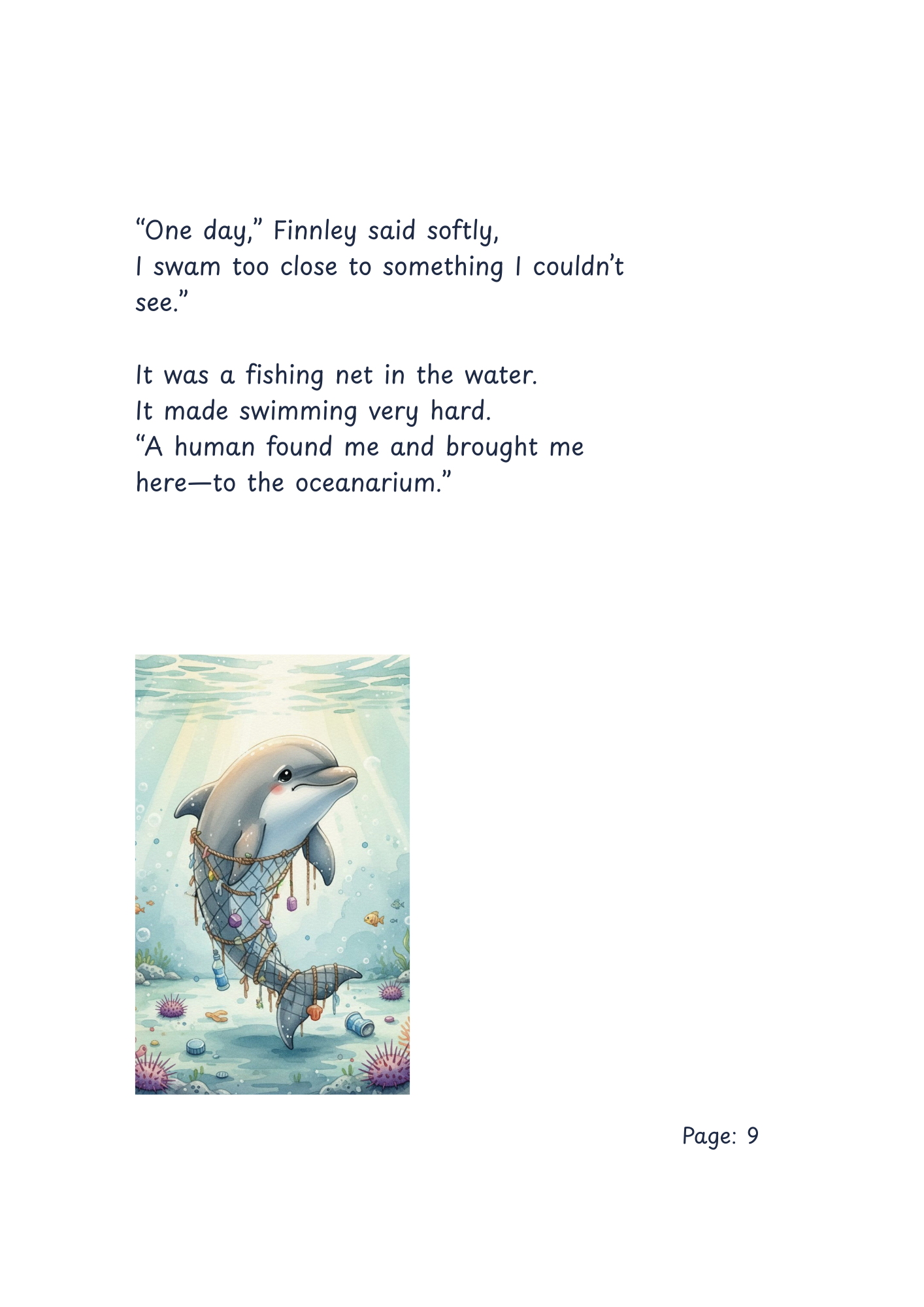 Nia and the Ocean of Dreams - image 14 - student project
