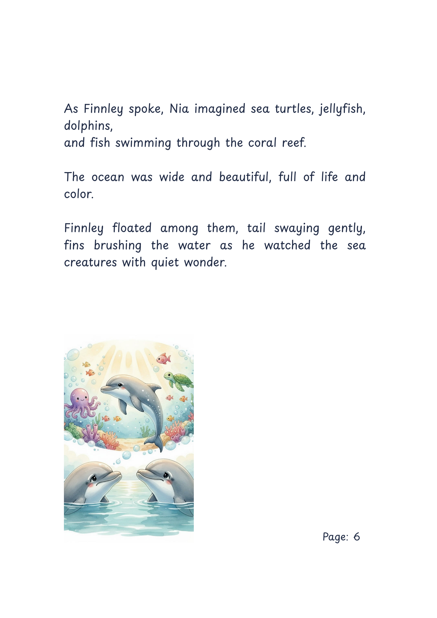 Nia and the Ocean of Dreams - image 11 - student project
