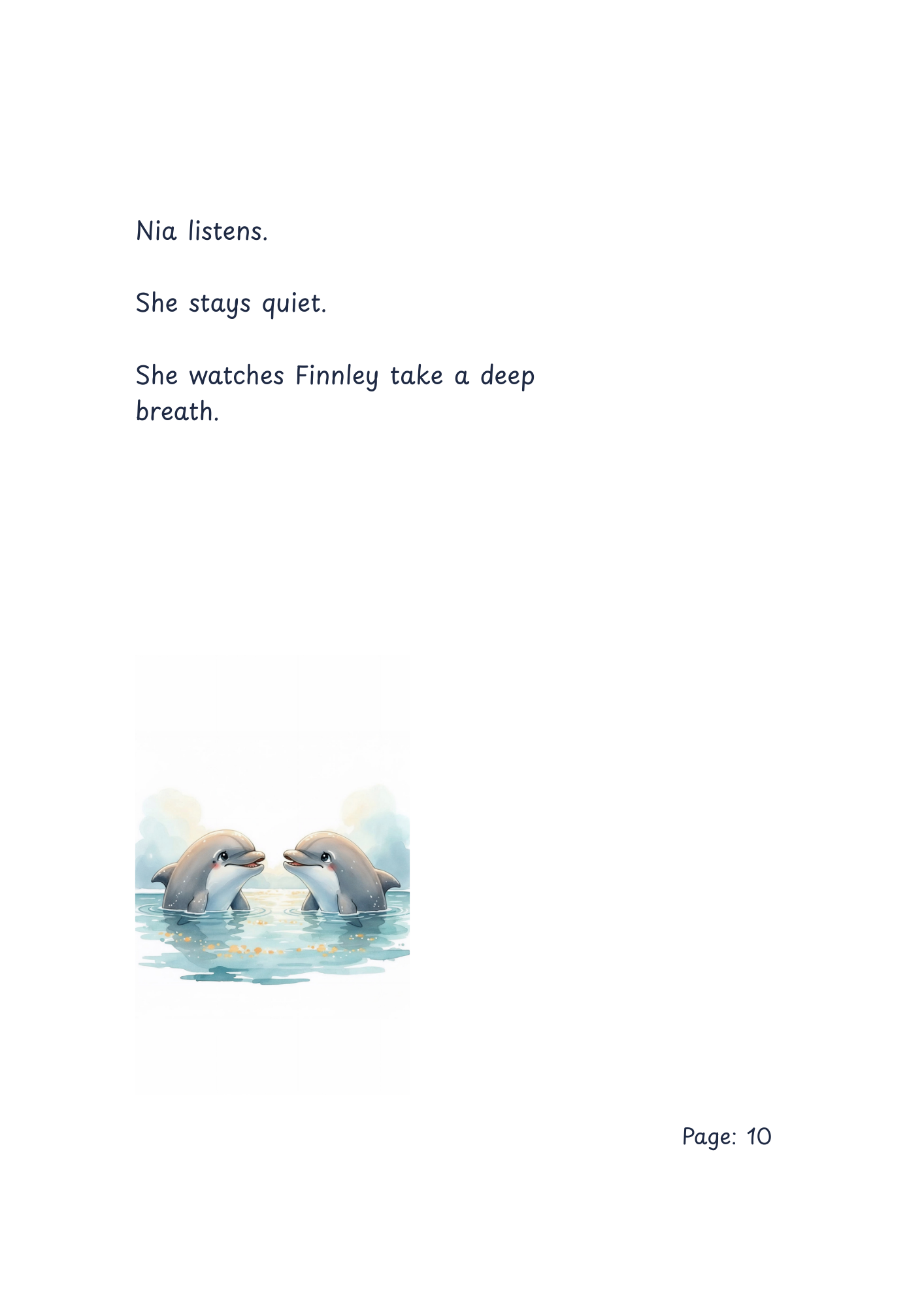 Nia and the Ocean of Dreams - image 12 - student project