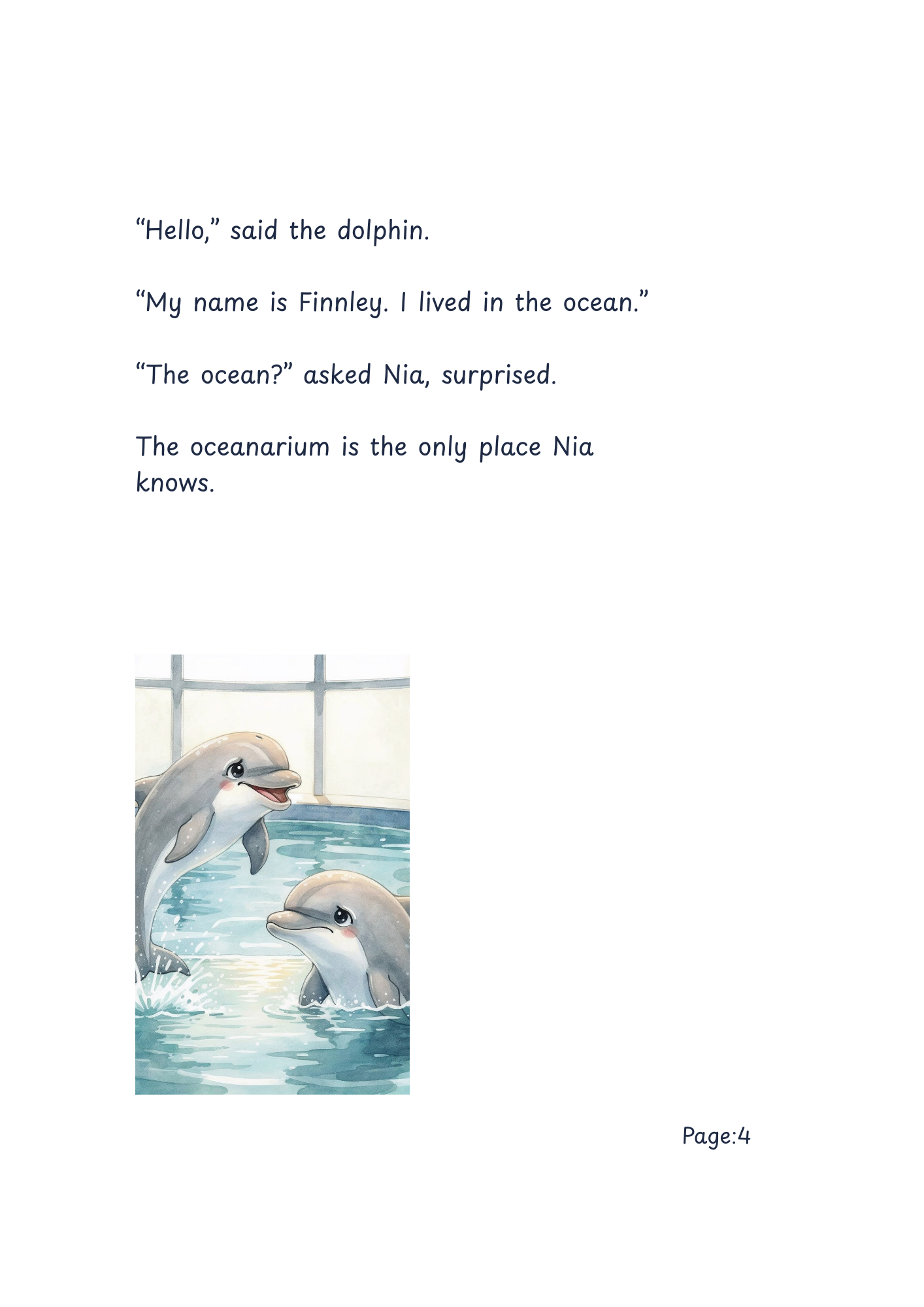 Nia and the Ocean of Dreams - image 4 - student project