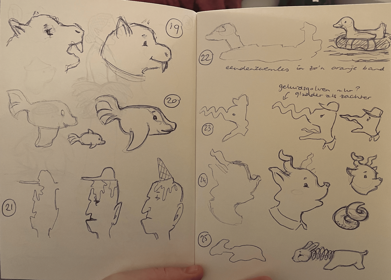 100 days of turning blobs into sketches - image 1 - student project