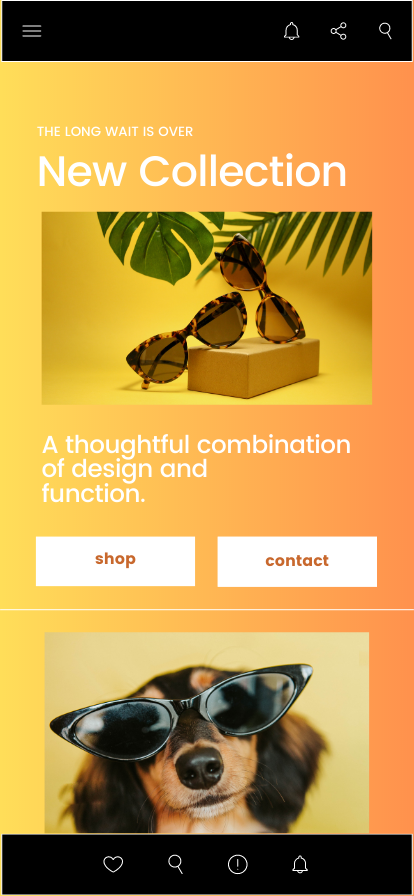 Sales landing page - image 1 - student project
