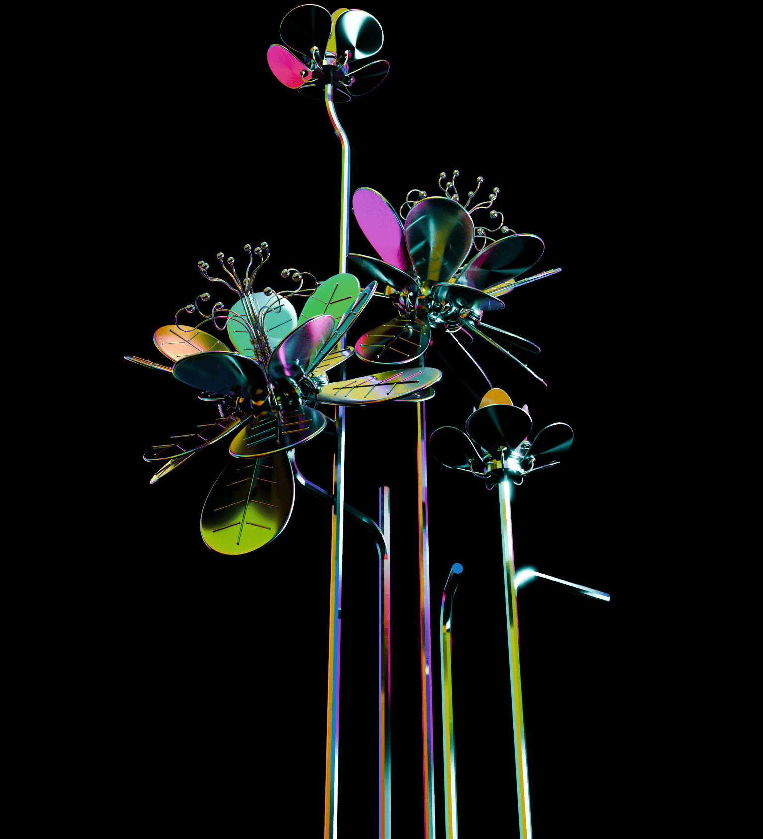 Metal Flower - image 1 - student project