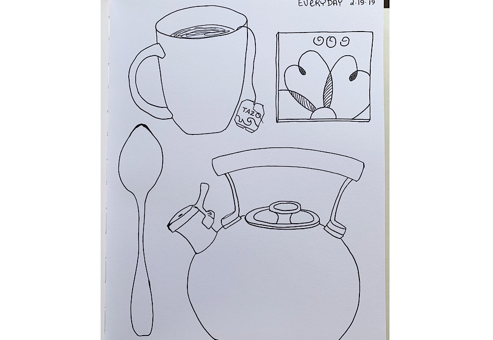 Pattern Design Sketchbook - image 5 - student project
