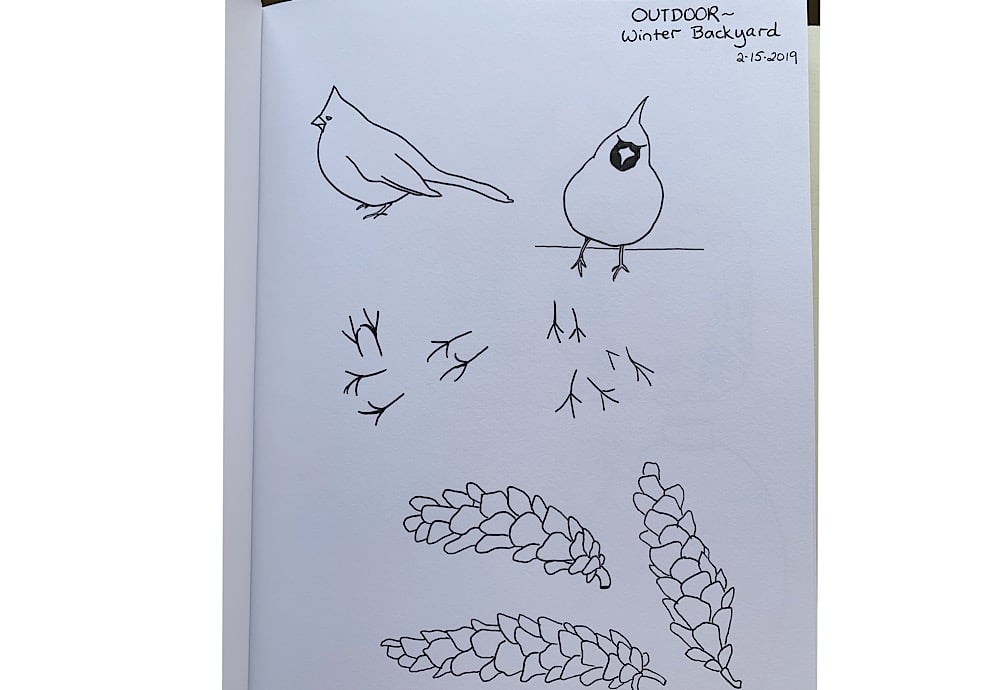 Pattern Design Sketchbook - image 1 - student project