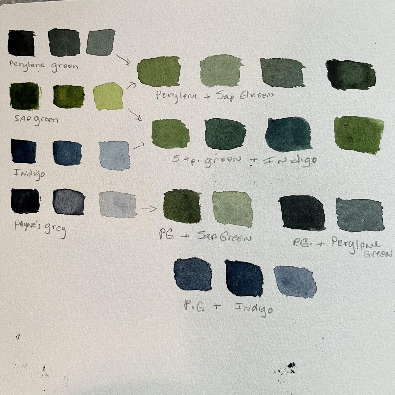 Misty Watercolor Forest - image 4 - student project
