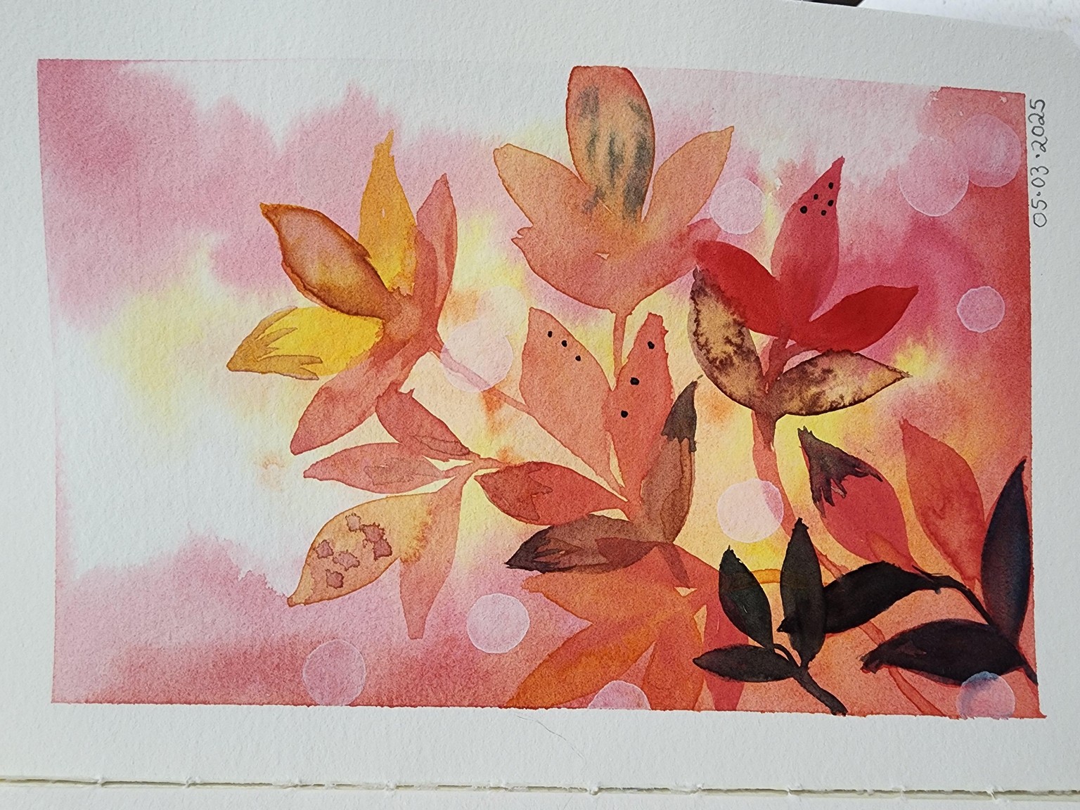 Mesmerizing Autumn Watercolors - image 1 - student project