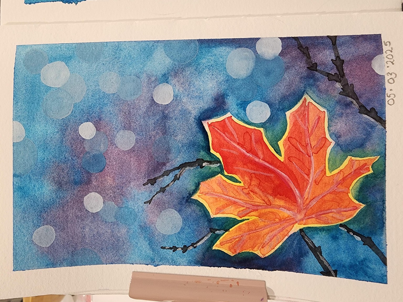 Mesmerizing Autumn Watercolors - image 3 - student project