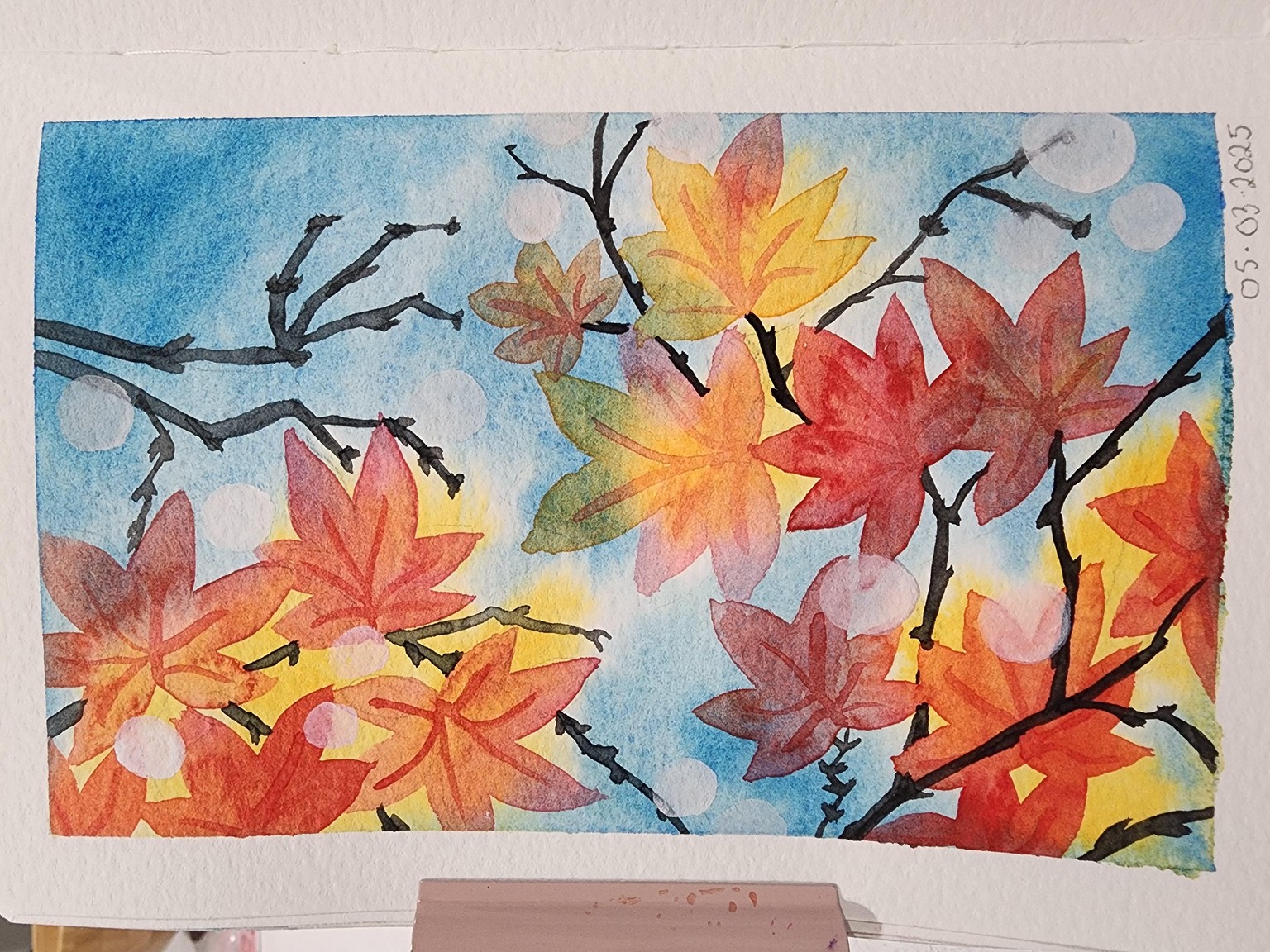 Mesmerizing Autumn Watercolors - image 2 - student project