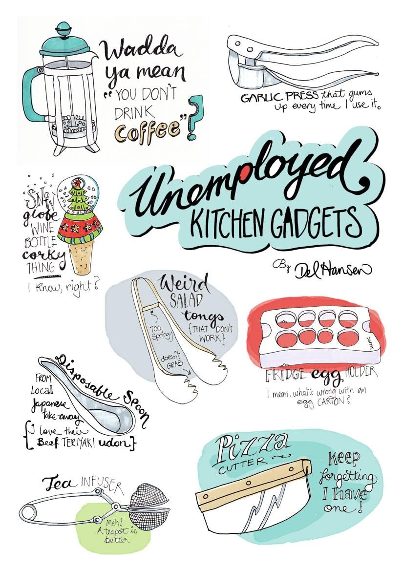 Unemployed kitchen gadgets + beach treasures - image 10 - student project
