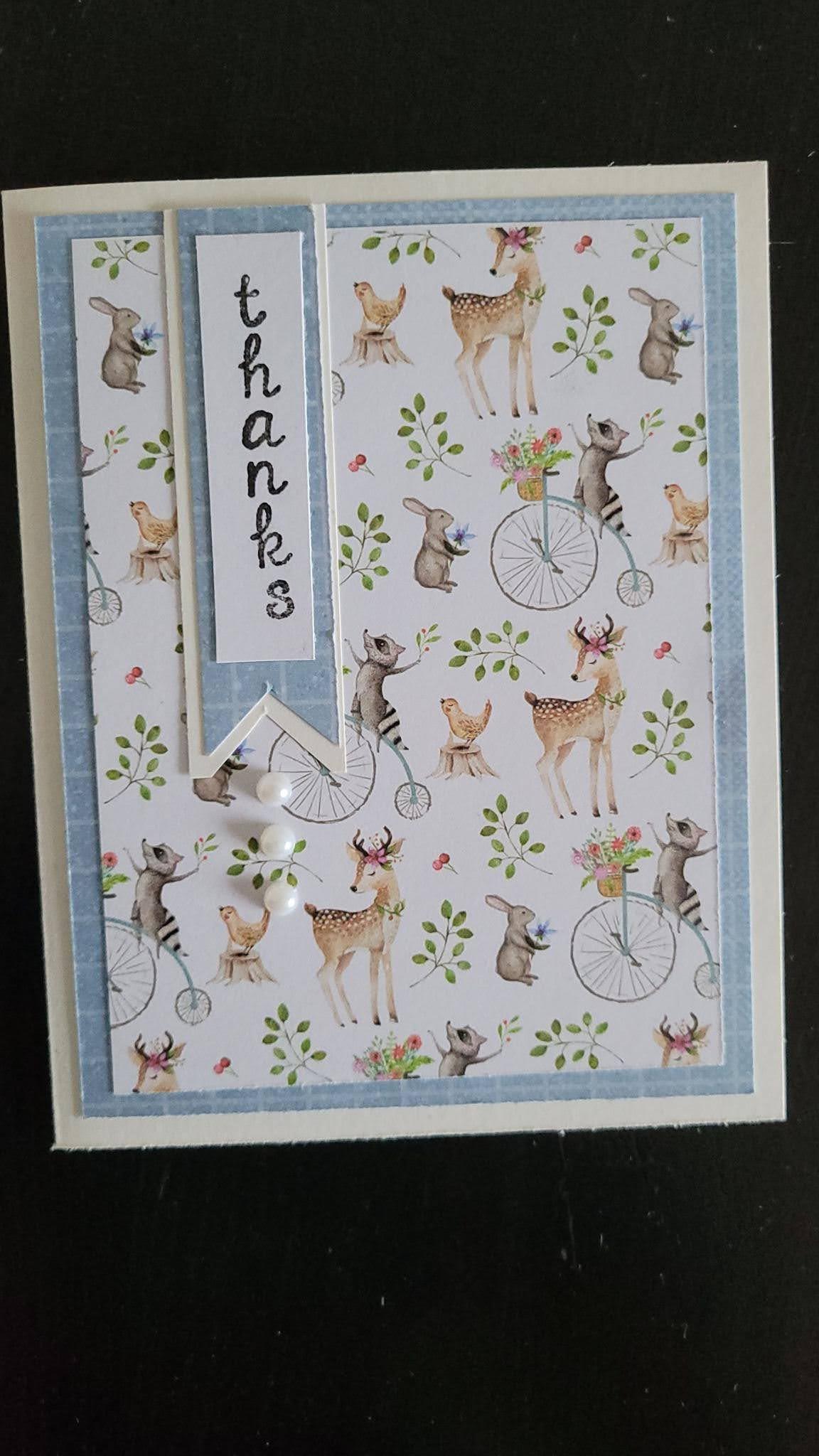 Card Making with scrapbook paper - image 2 - student project