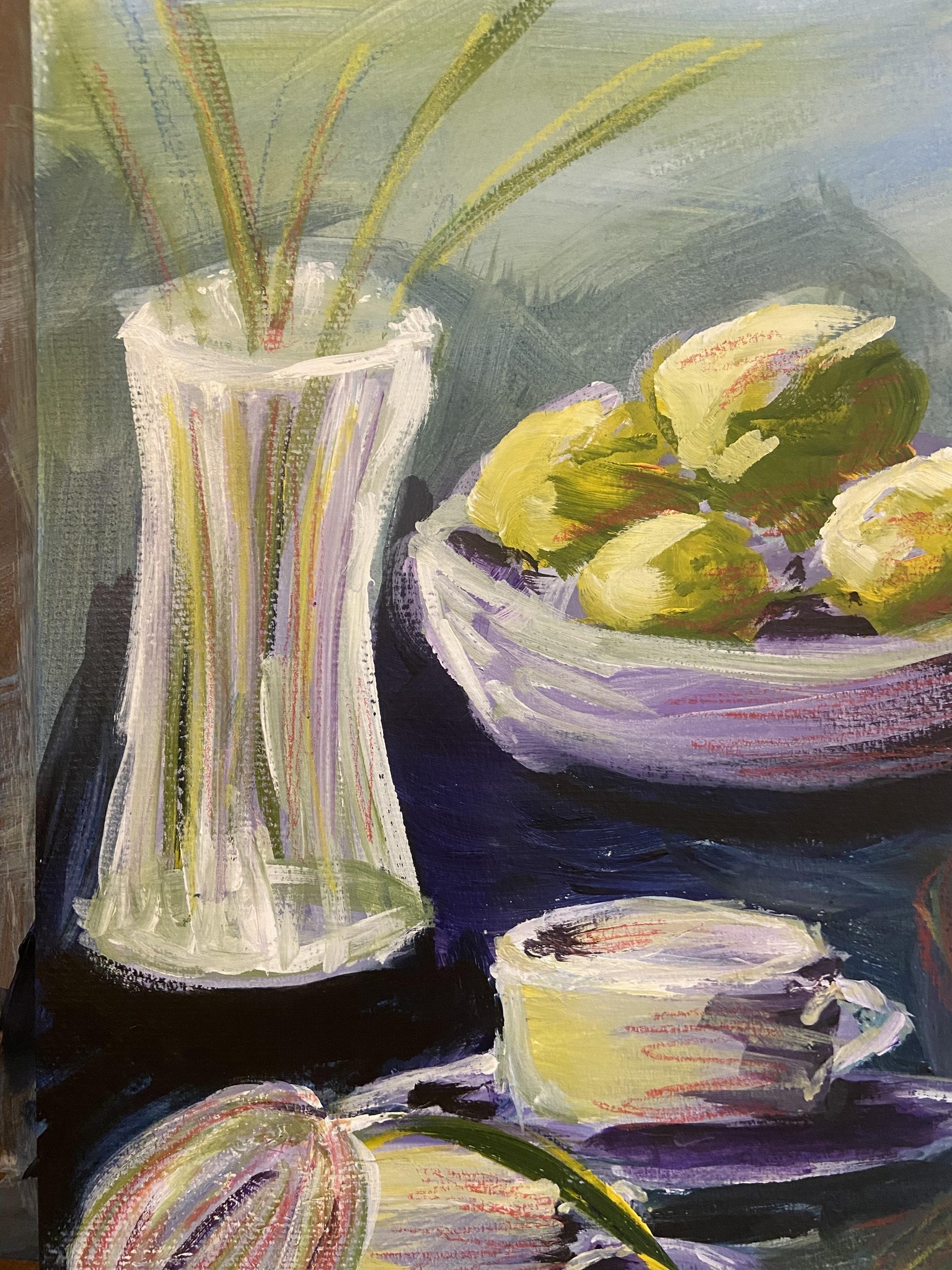 Expressive brush strokes. how to loosen your painting - image 3 - student project