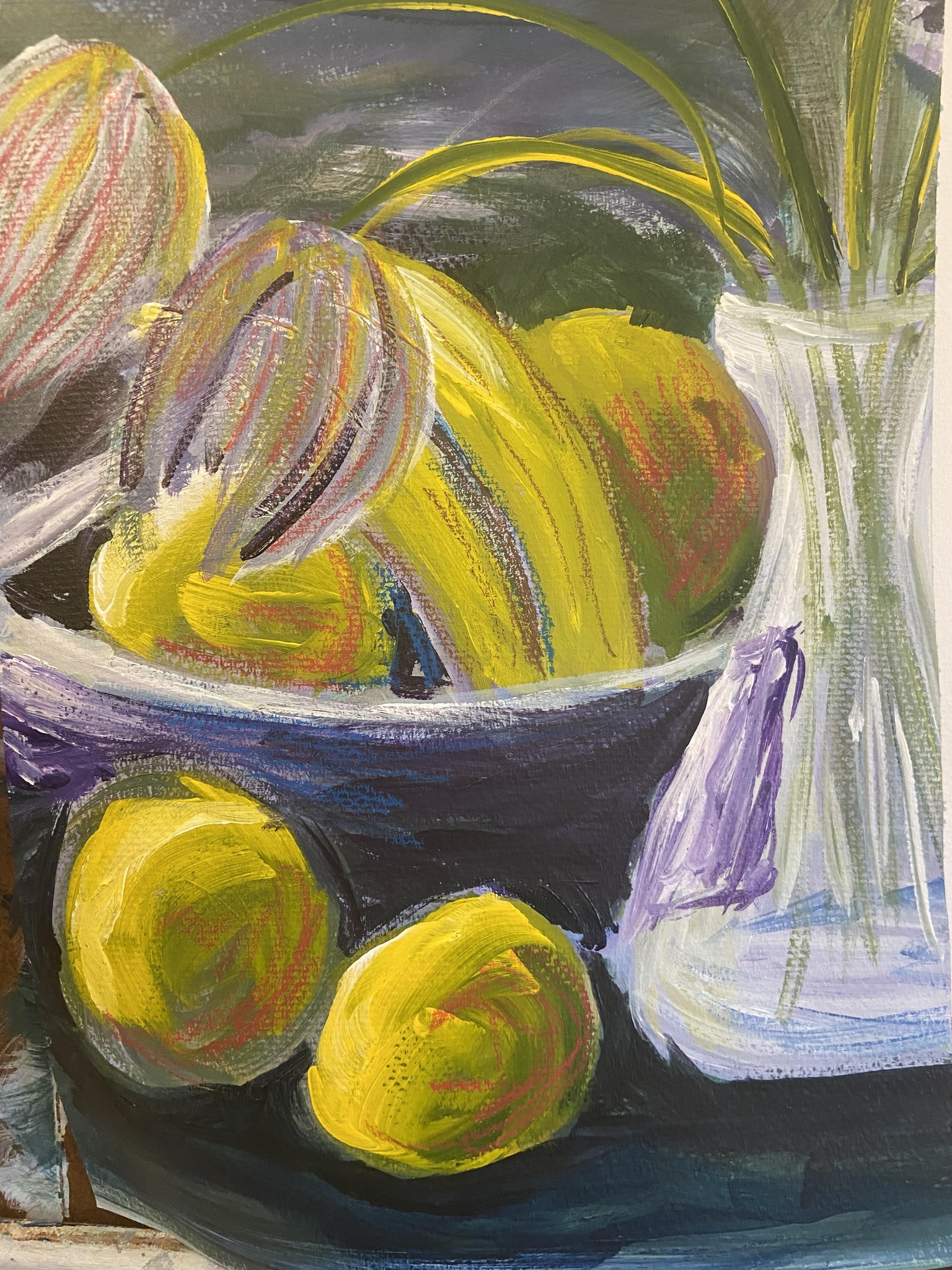 Expressive brush strokes. how to loosen your painting - image 1 - student project
