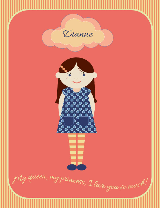 Cute character drawing using basic shapes - image 3 - student project