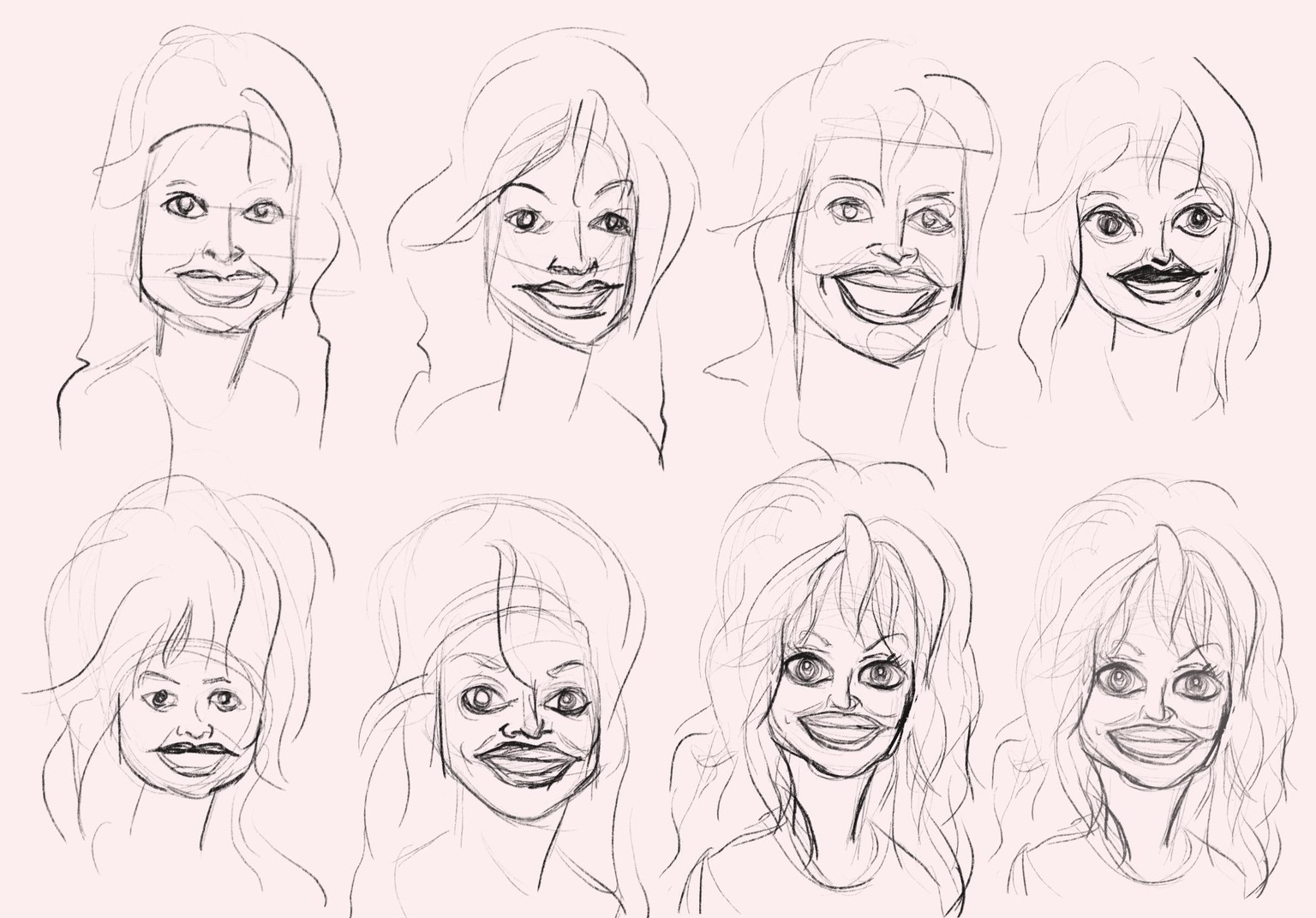 Caricature Drawing - so fun! - image 2 - student project