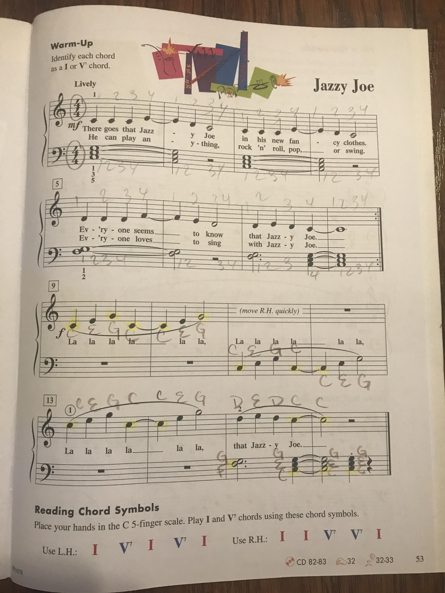 Jazzy Joe Reading Music - image 1 - student project