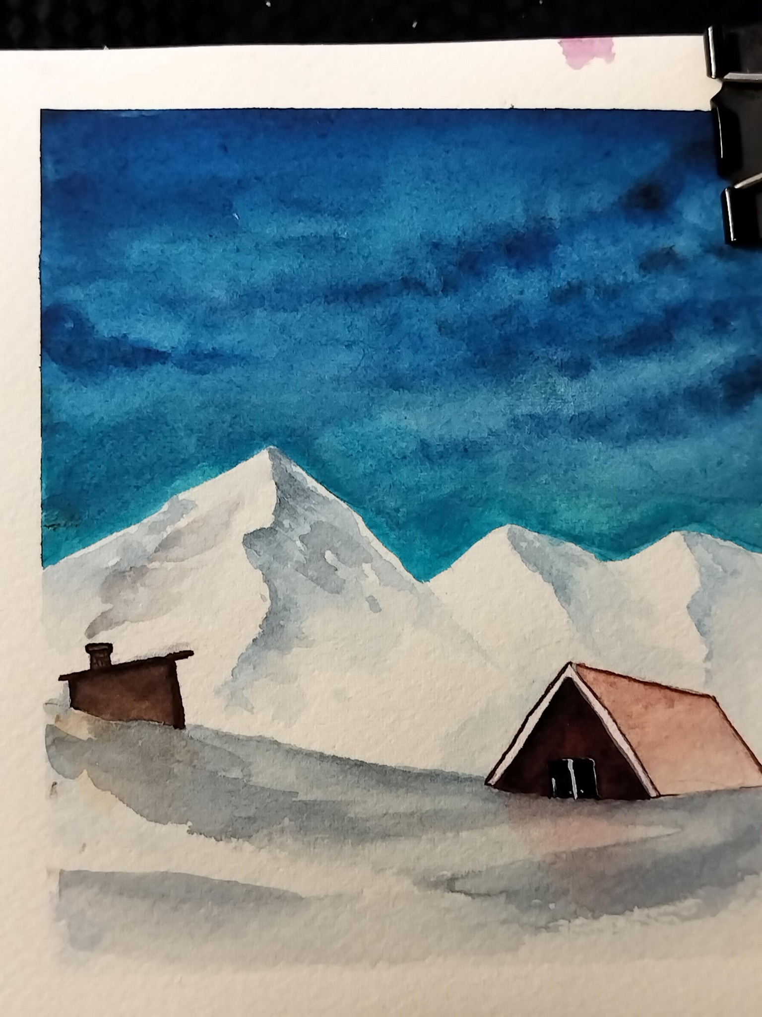 1 of the lil paintings I did. - image 1 - student project
