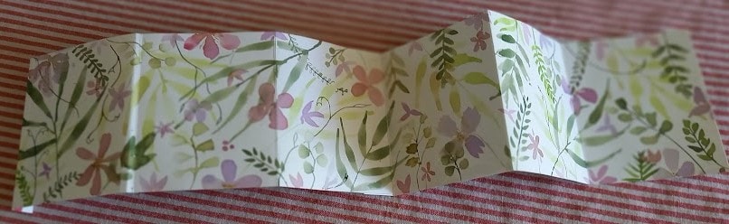 concertina booklet - image 2 - student project