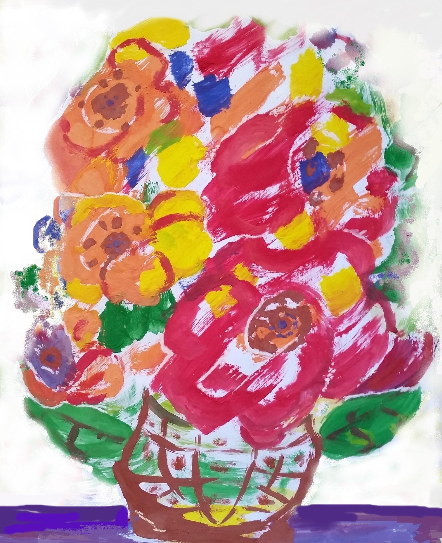 My Loose Abstract Florals - image 1 - student project