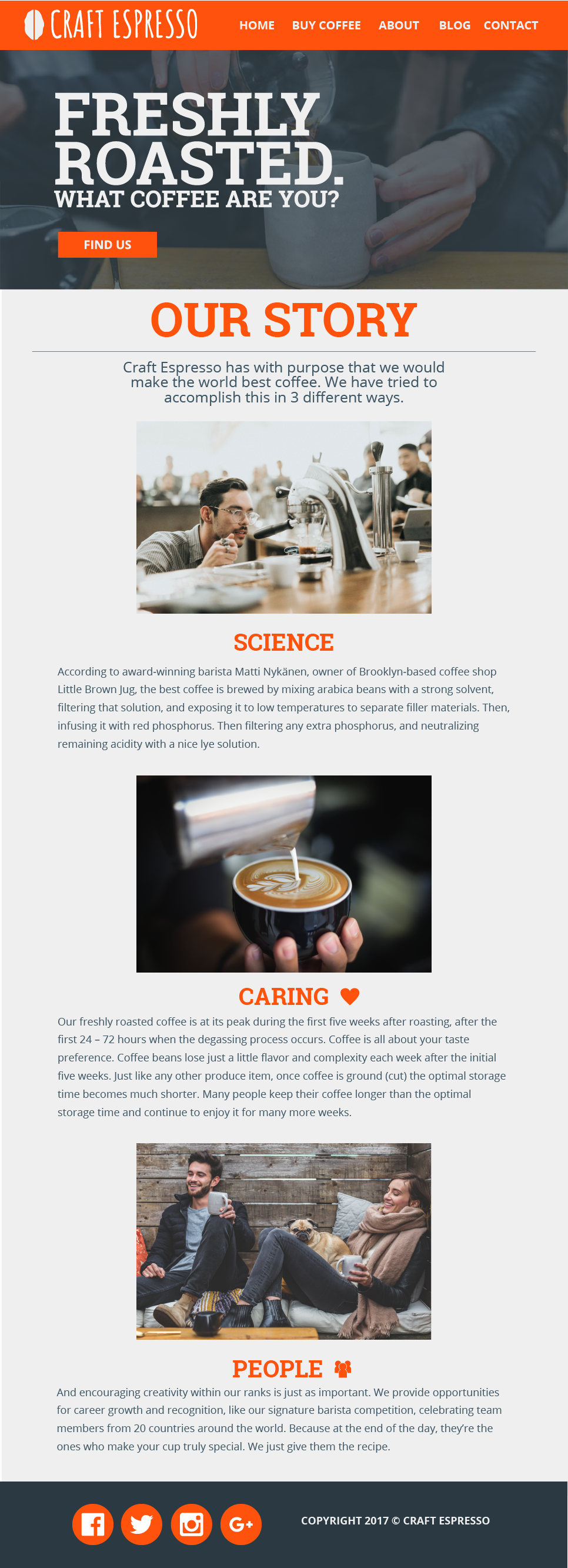 Craft Espresso - image 2 - student project