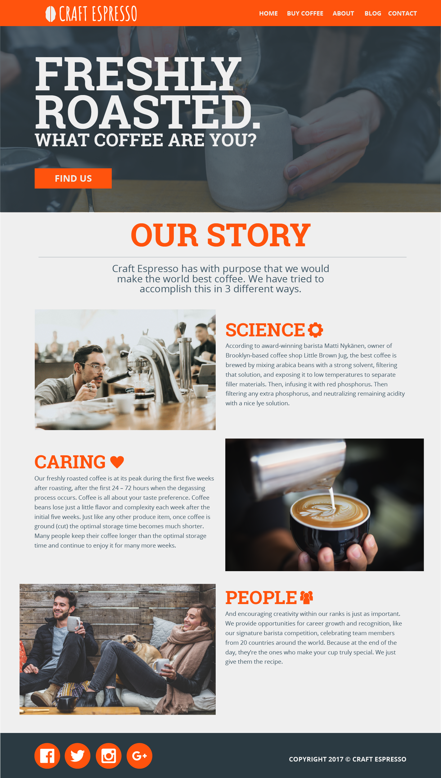 Craft Espresso - image 1 - student project
