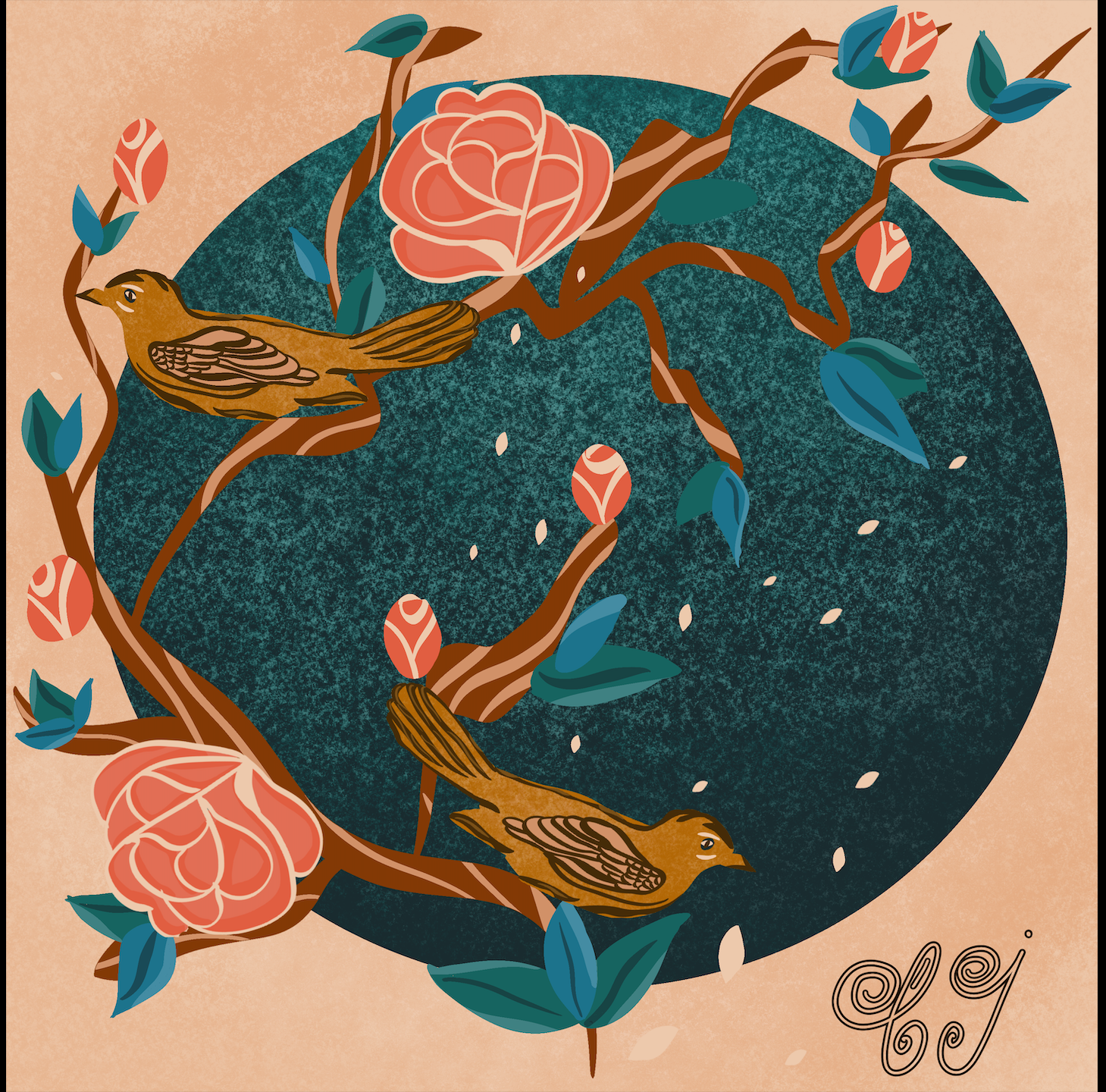Dreamy birds - image 1 - student project
