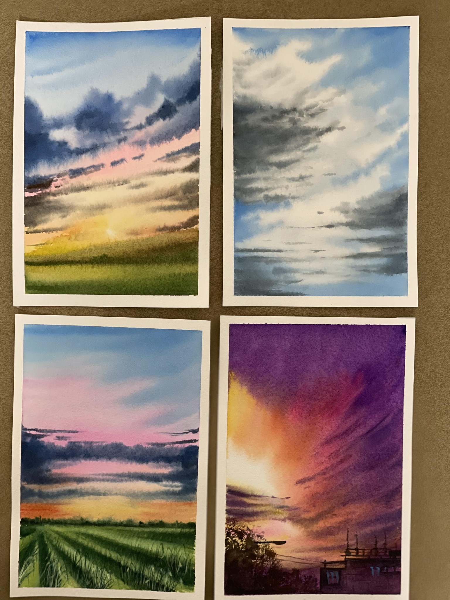 Vibrant skies and colours with Dhritikana nath - image 1 - student project
