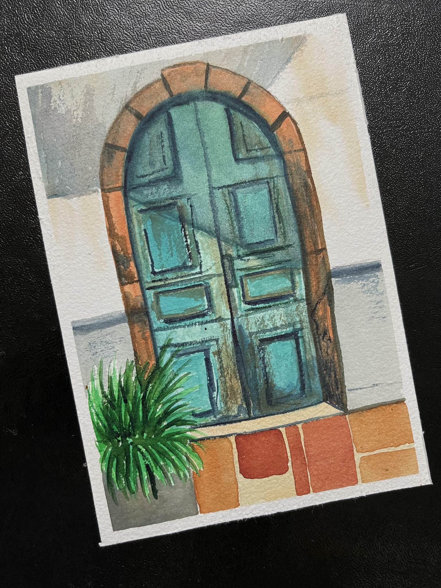 Watercolor postcards: Vinita - image 3 - student project
