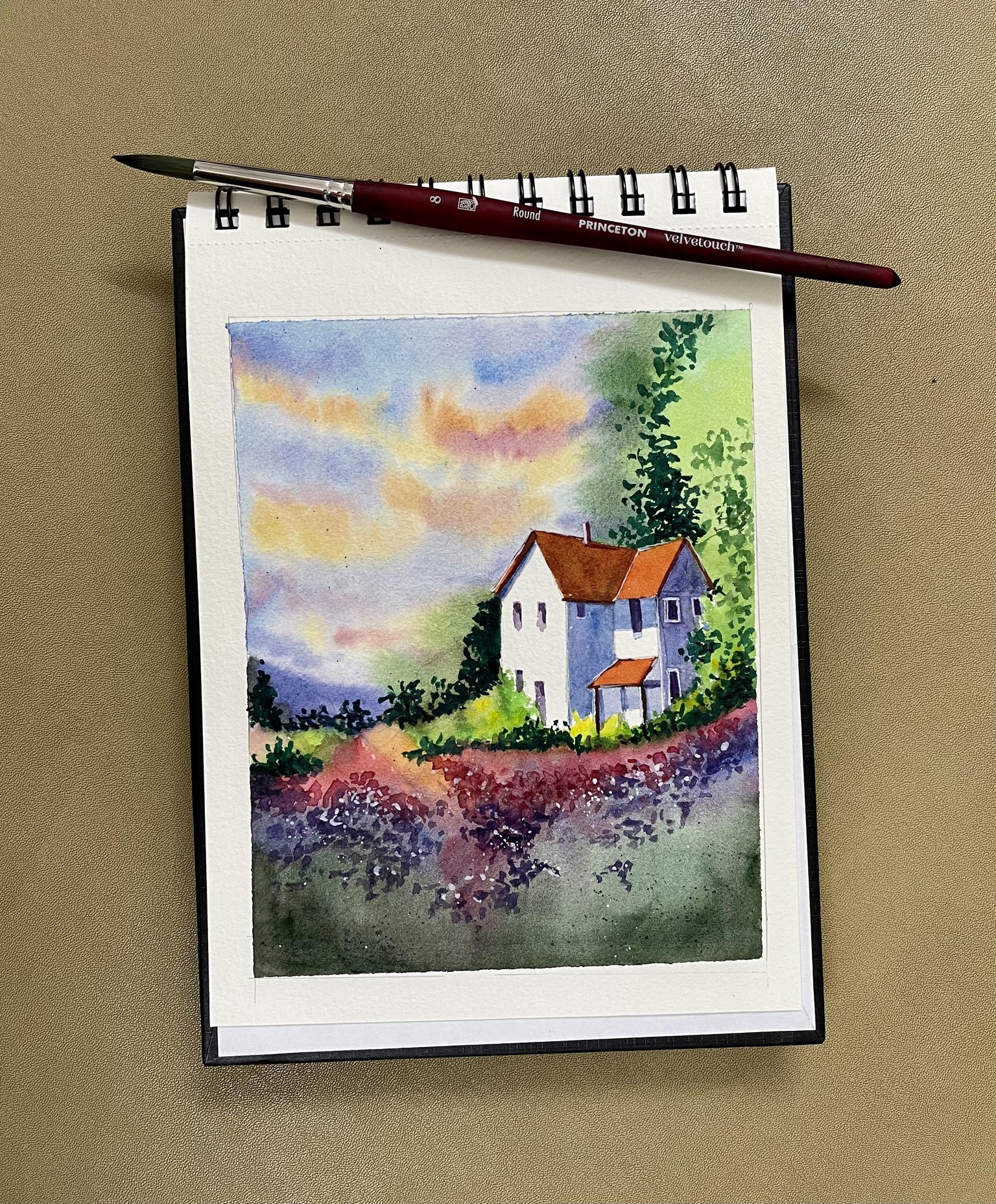 Flower field landscape by Shiba - image 1 - student project