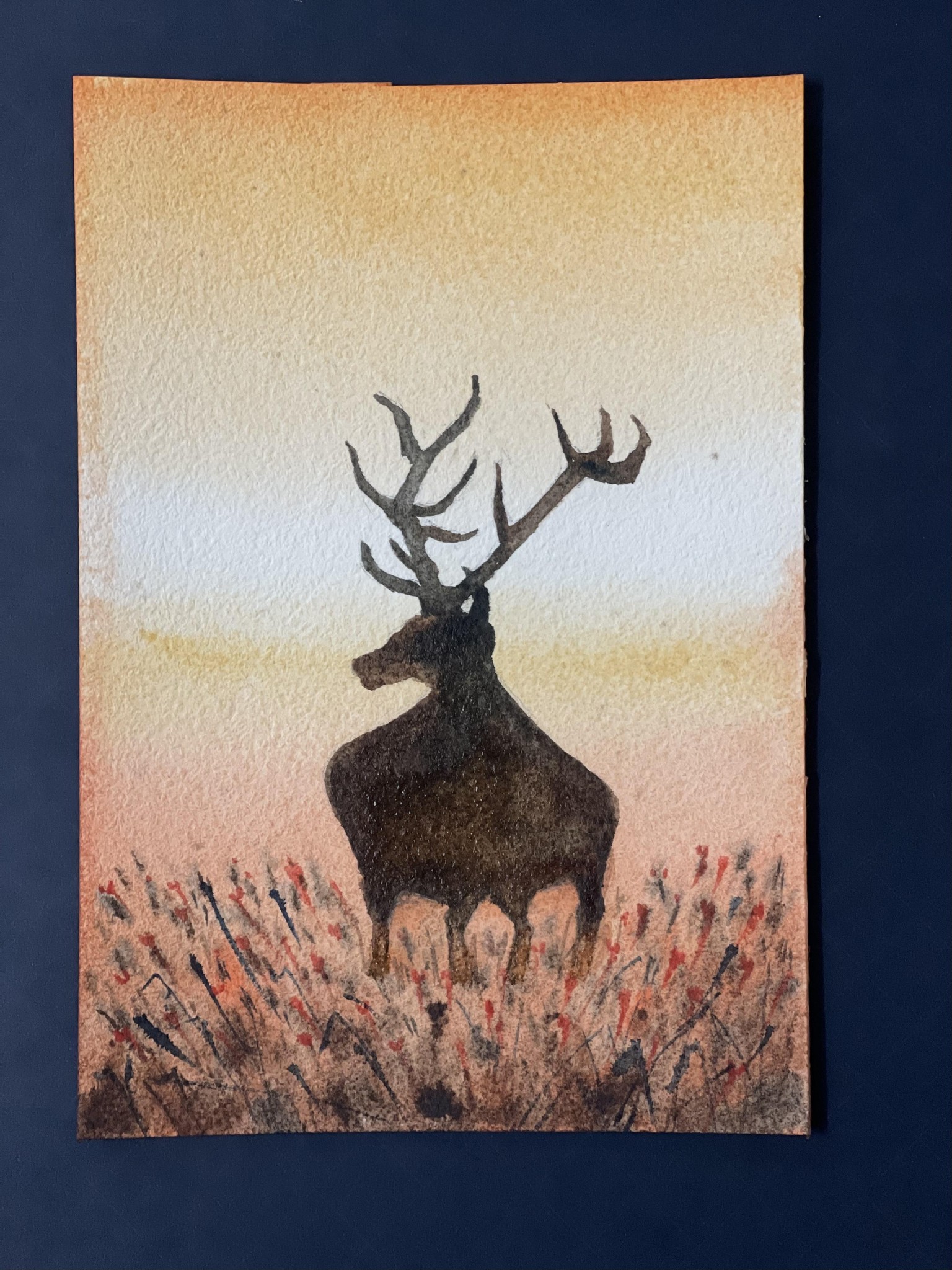 Meditate with watercolors - image 6 - student project