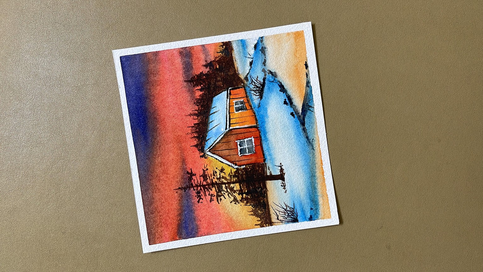 Water inspired holiday cards - dhritikanath - image 4 - student project