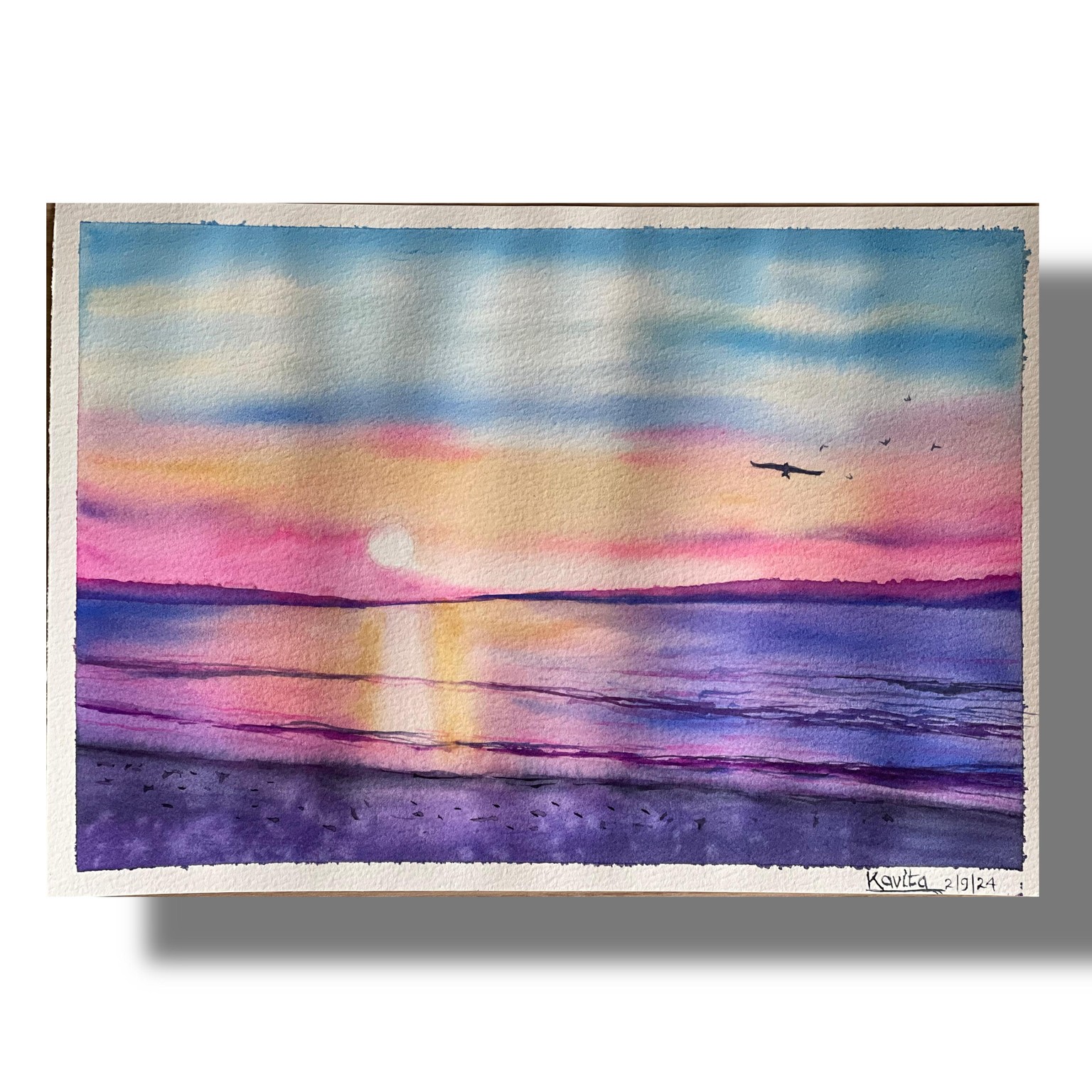 Watercolor techniques by dhriti - image 1 - student project