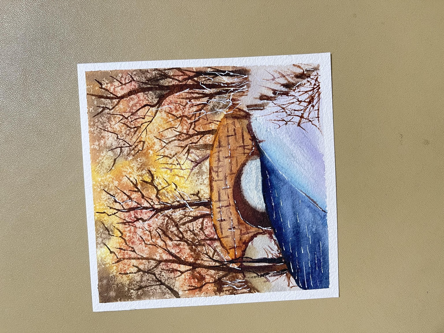 Water inspired holiday cards - dhritikanath - image 5 - student project