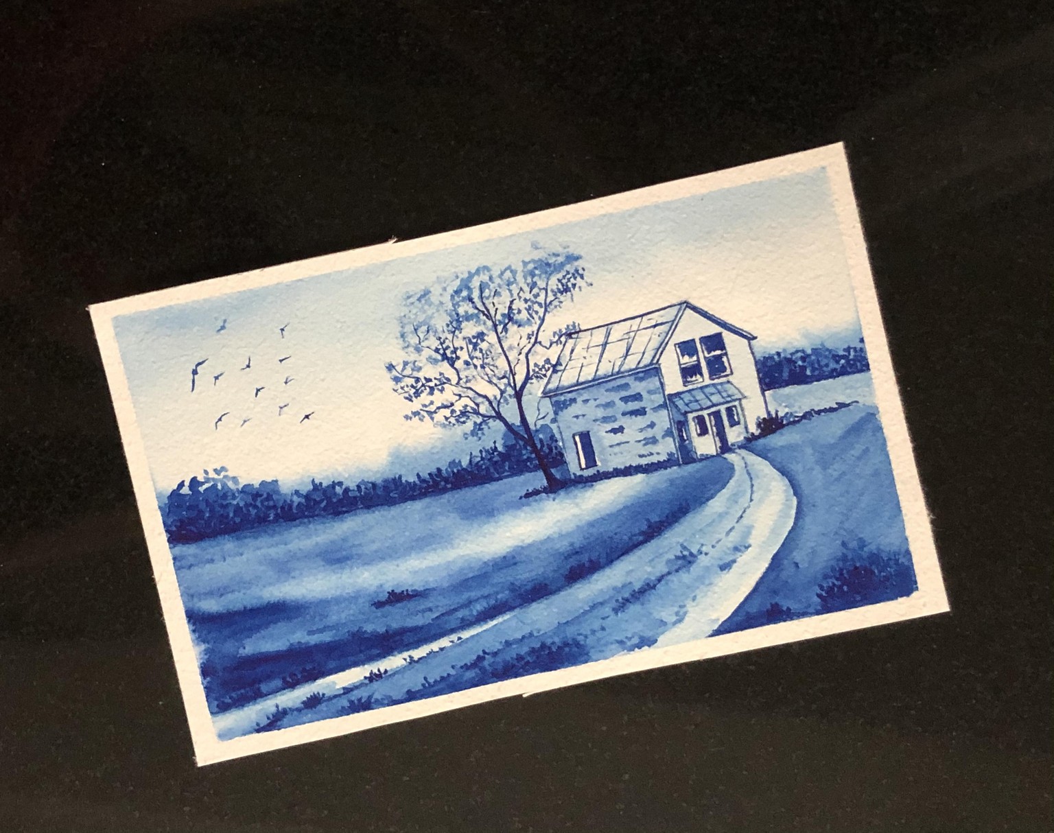 Exploring watercolors in monochrome by Dhritikana Nath - image 2 - student project