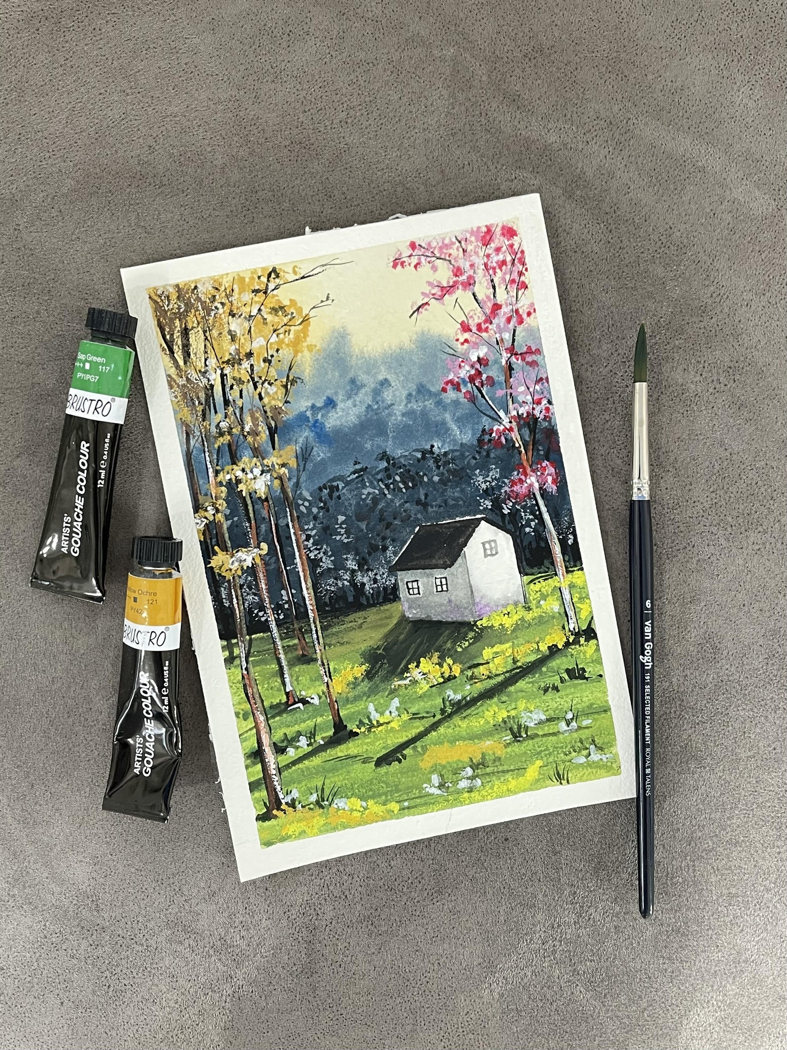 Cottage in scenic landscape - image 2 - student project