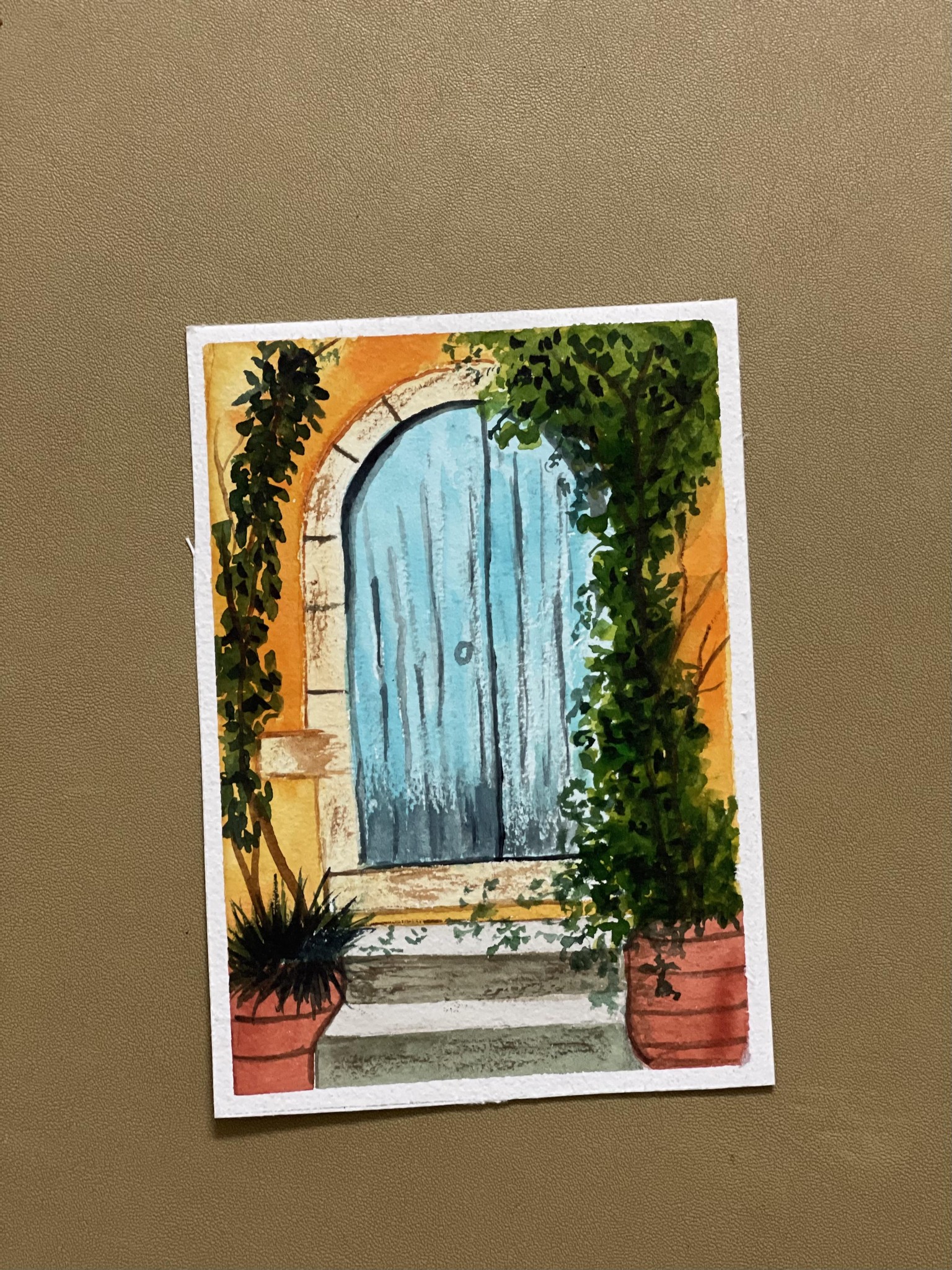 Watercolor postcards: Vinita - image 2 - student project
