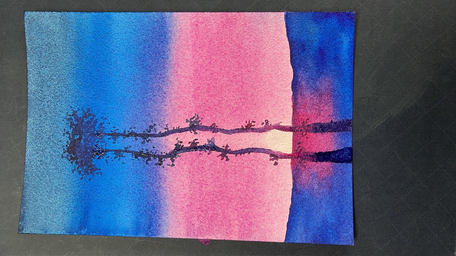 Meditate with watercolors - image 4 - student project