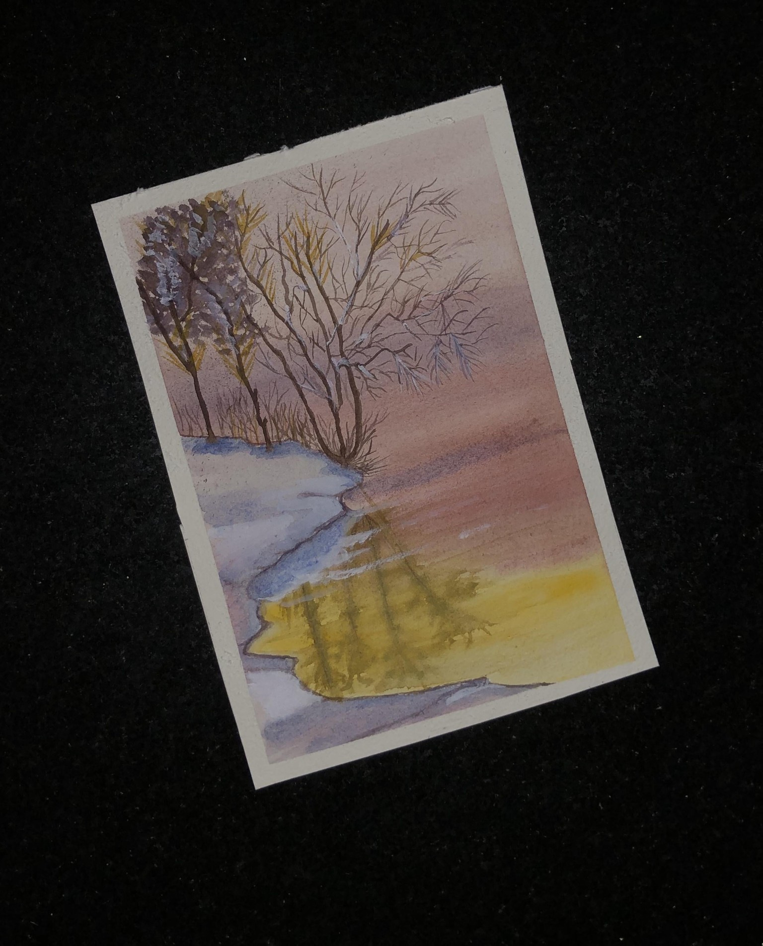 Sparking winter landscape by Ekaterina - image 1 - student project
