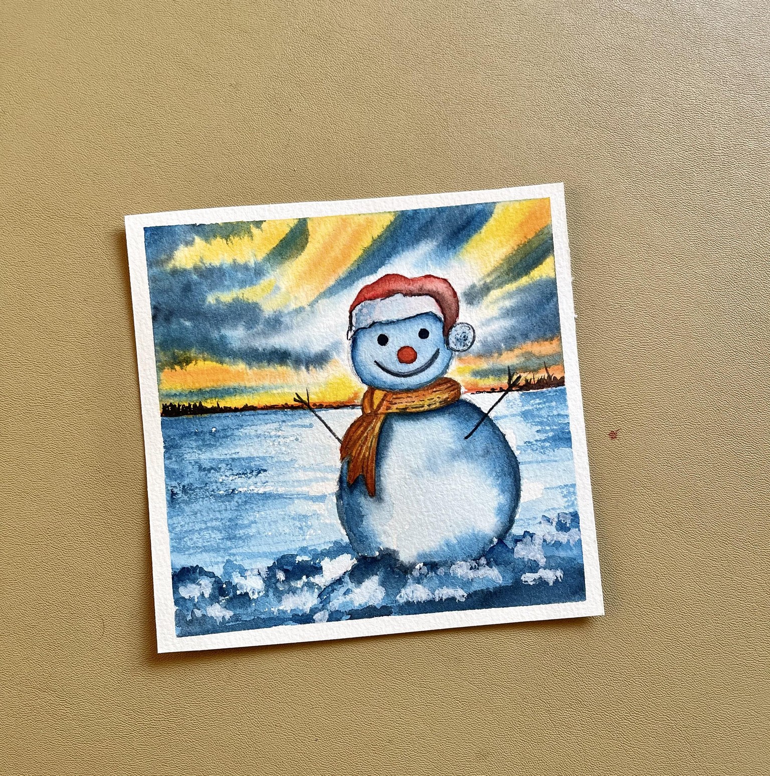 Water inspired holiday cards - dhritikanath - image 6 - student project