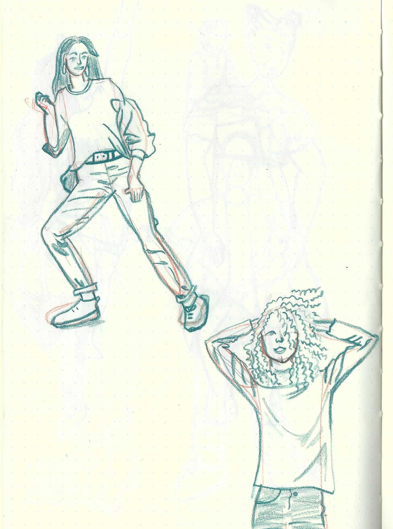 Fearless Figures - Final Sketches - image 3 - student project