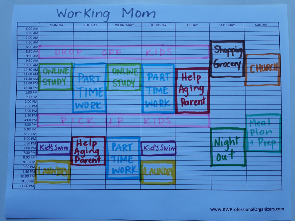 Visualizing You Ideal Week - image 2 - student project