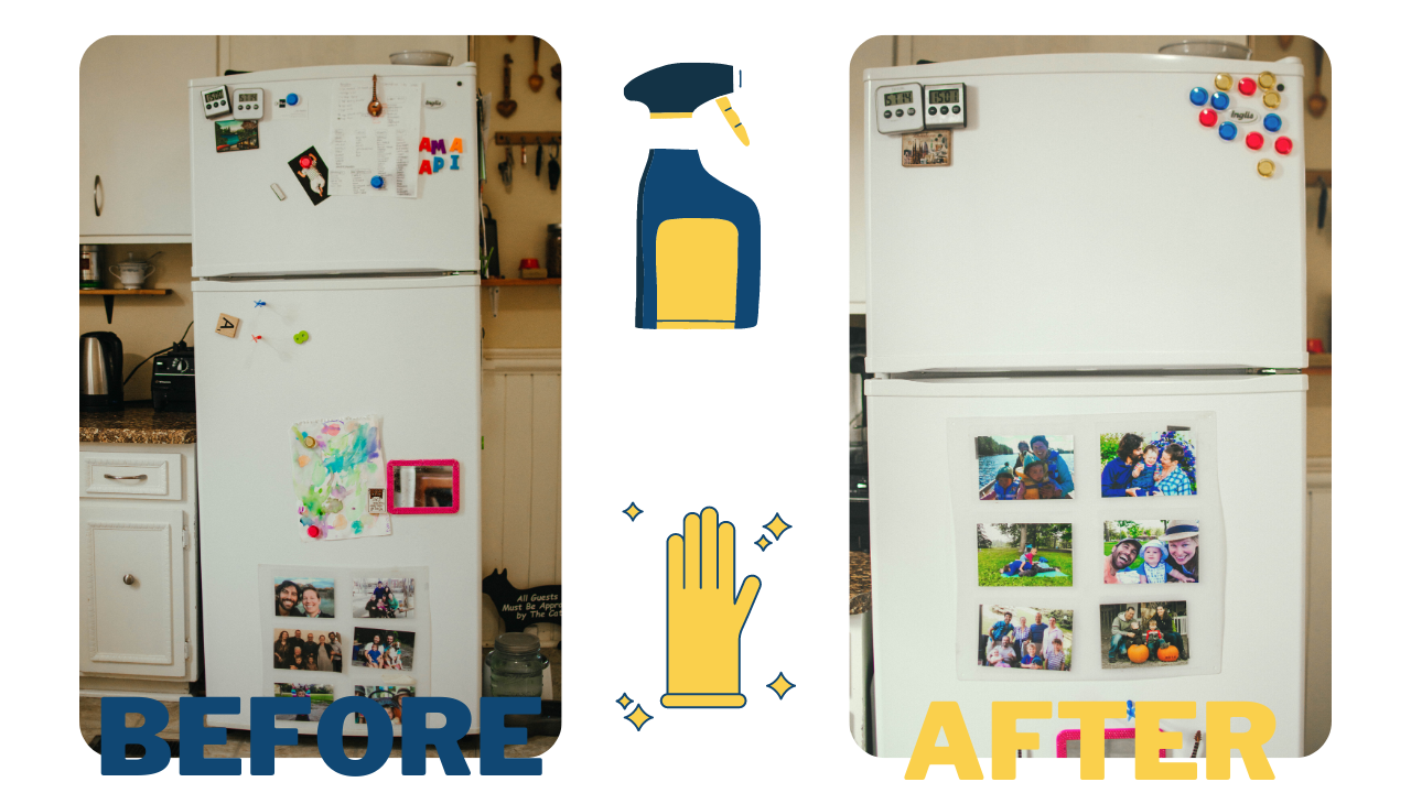 Clean Fridge - Before & After - image 1 - student project